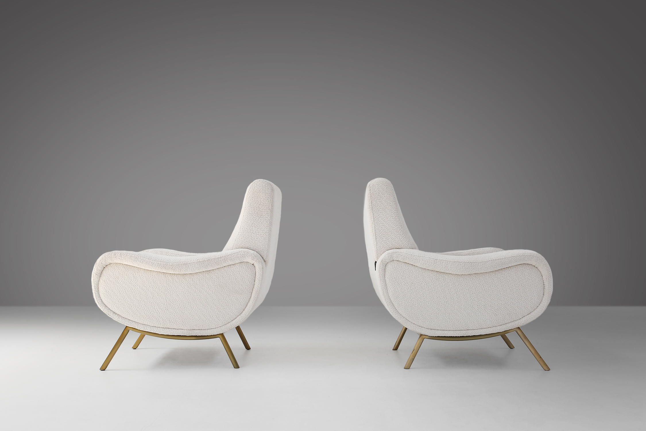 Pair of Lady armchairs by Marco Zanuso for Arflex 1951thumbnail